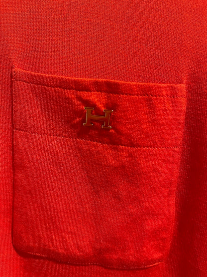 Chemise Hermès rouge T.36