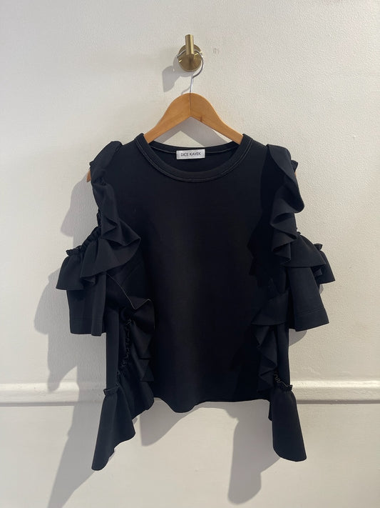 Top Dice Kayek noir T.S
