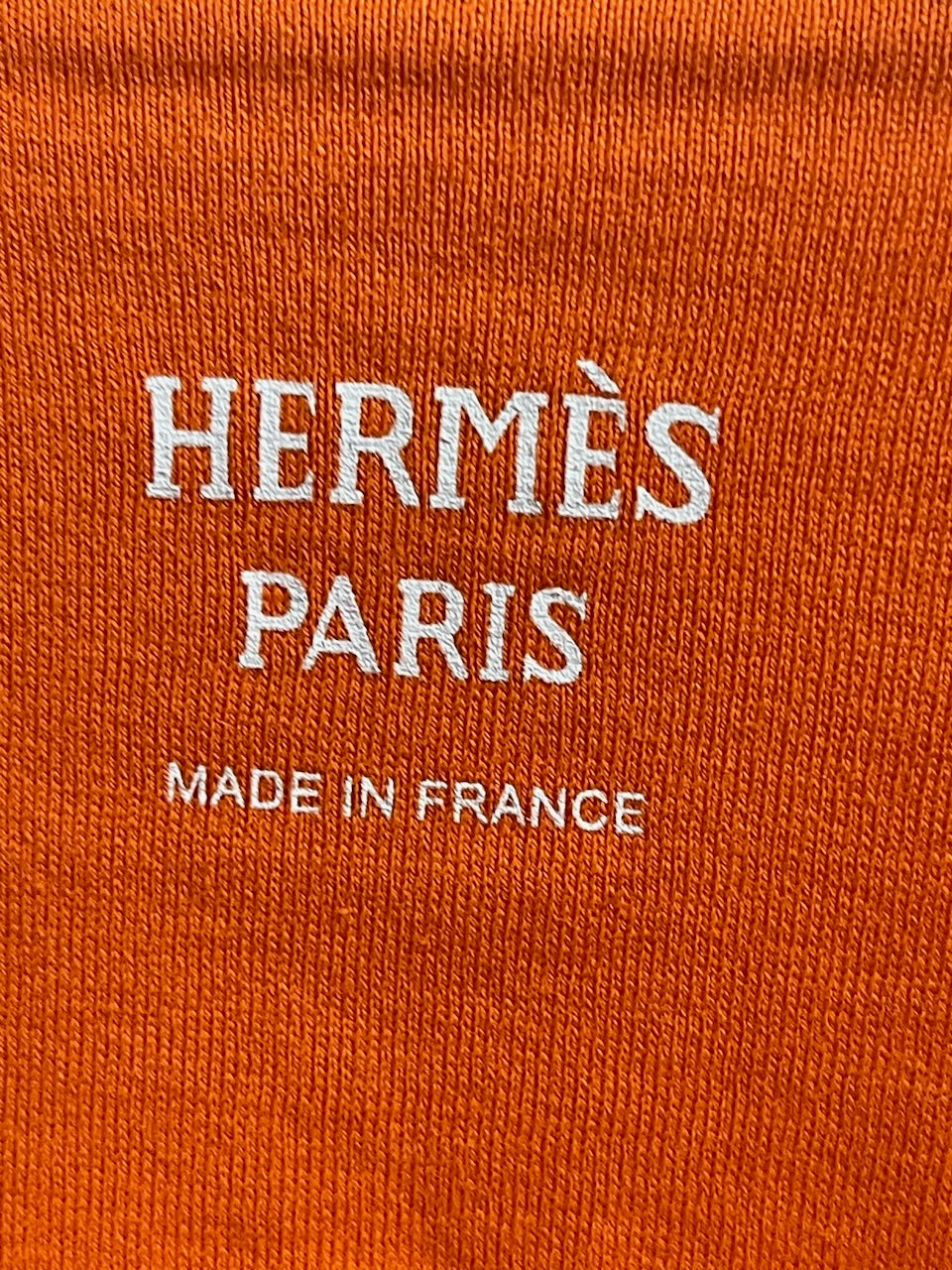 T-shirt Hermes orange T.40