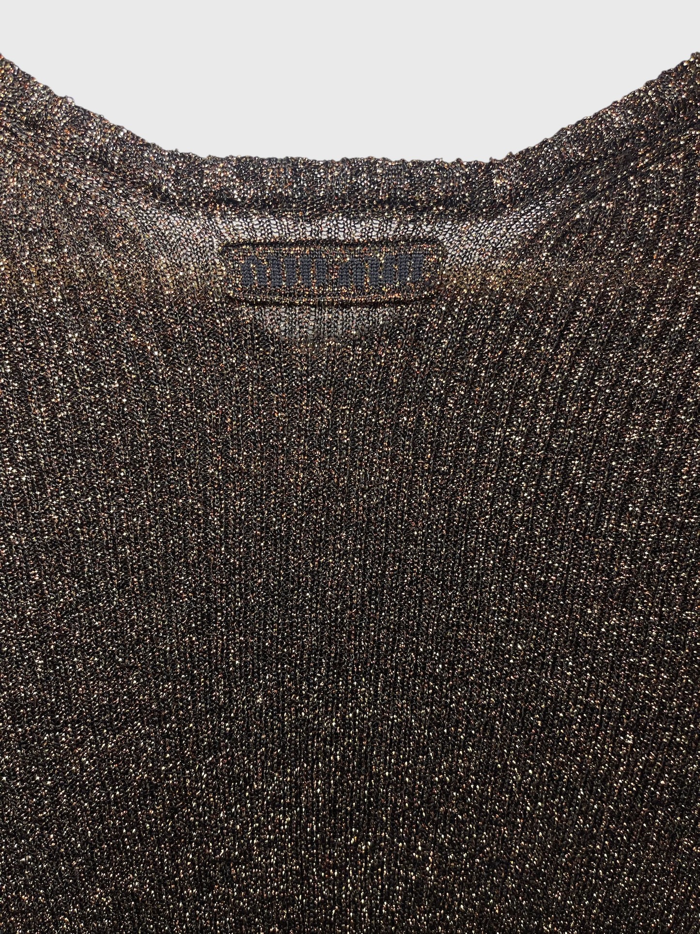 Top Miu Miu marron T.XS