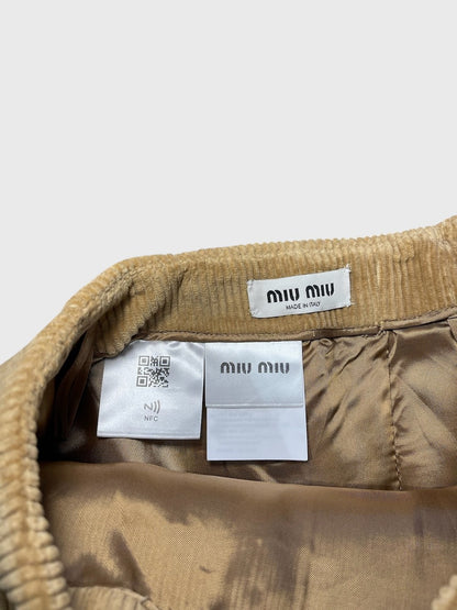 Jupe Miu Miu beige T.36