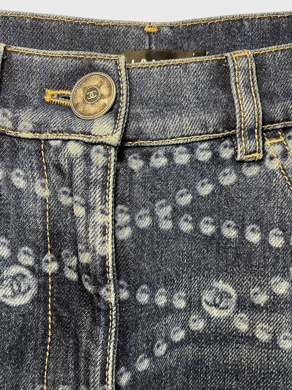 Jeans Chanel bleu T.36