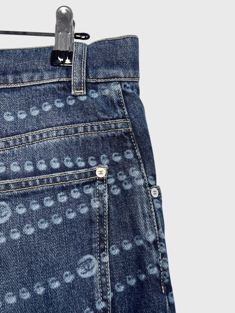 Jeans Chanel bleu T.36