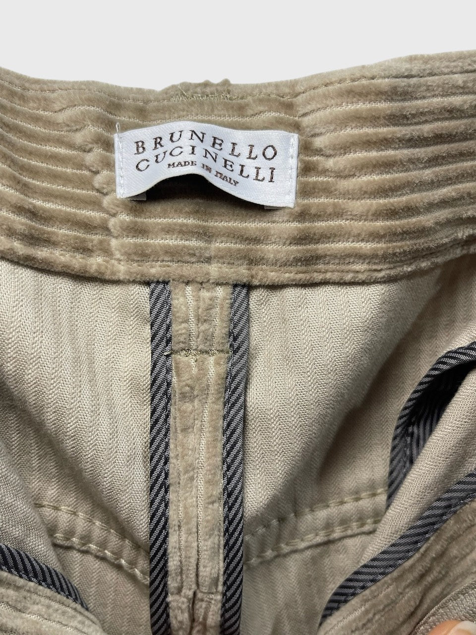 Pantalon Brunello Cucinelli beige T.36
