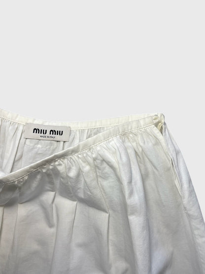 Jupe Miu Miu blanche T.S