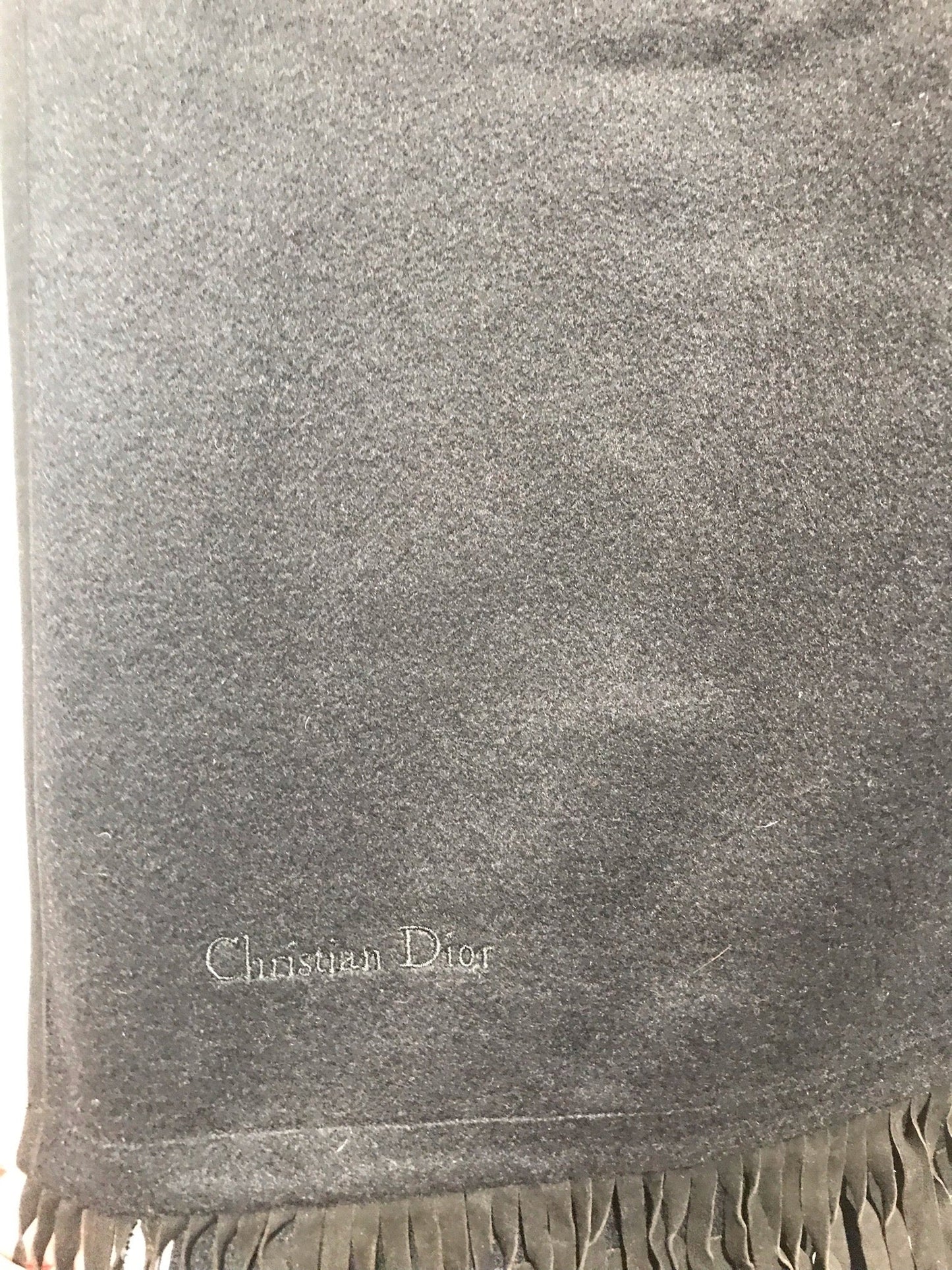 Echarpe Christian Dior noir