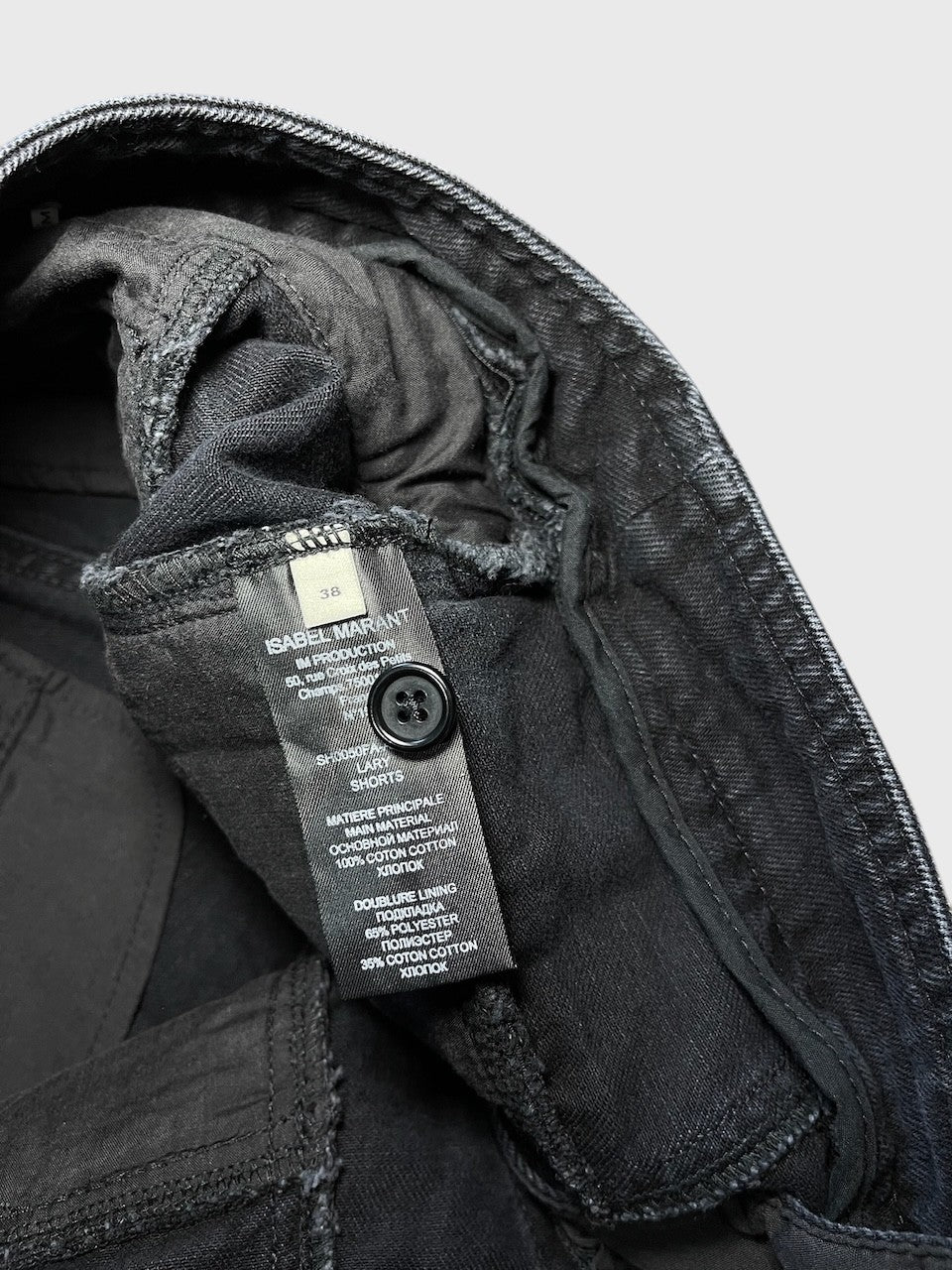Short Isabel Marant noir T.38
