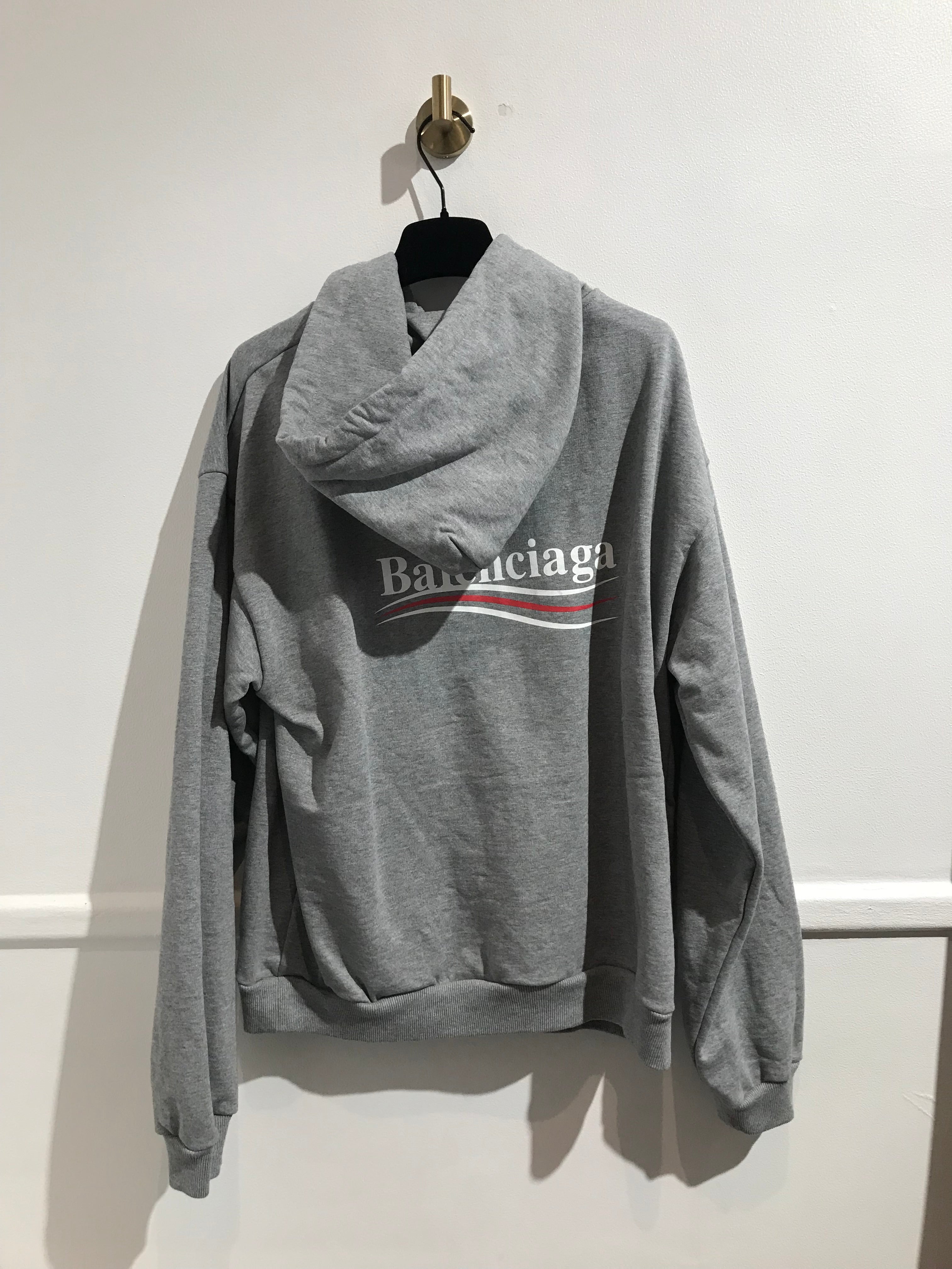 Sweat Balenciaga gris T.XL Closet2Closet.Paris