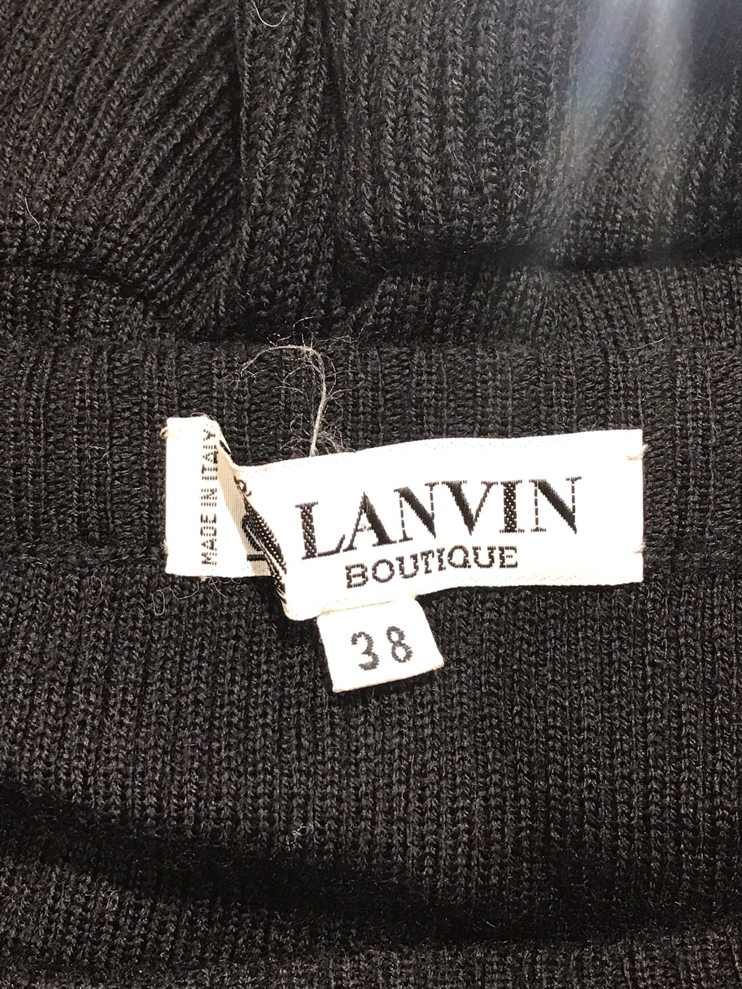 Jupe Lanvin noire T.38