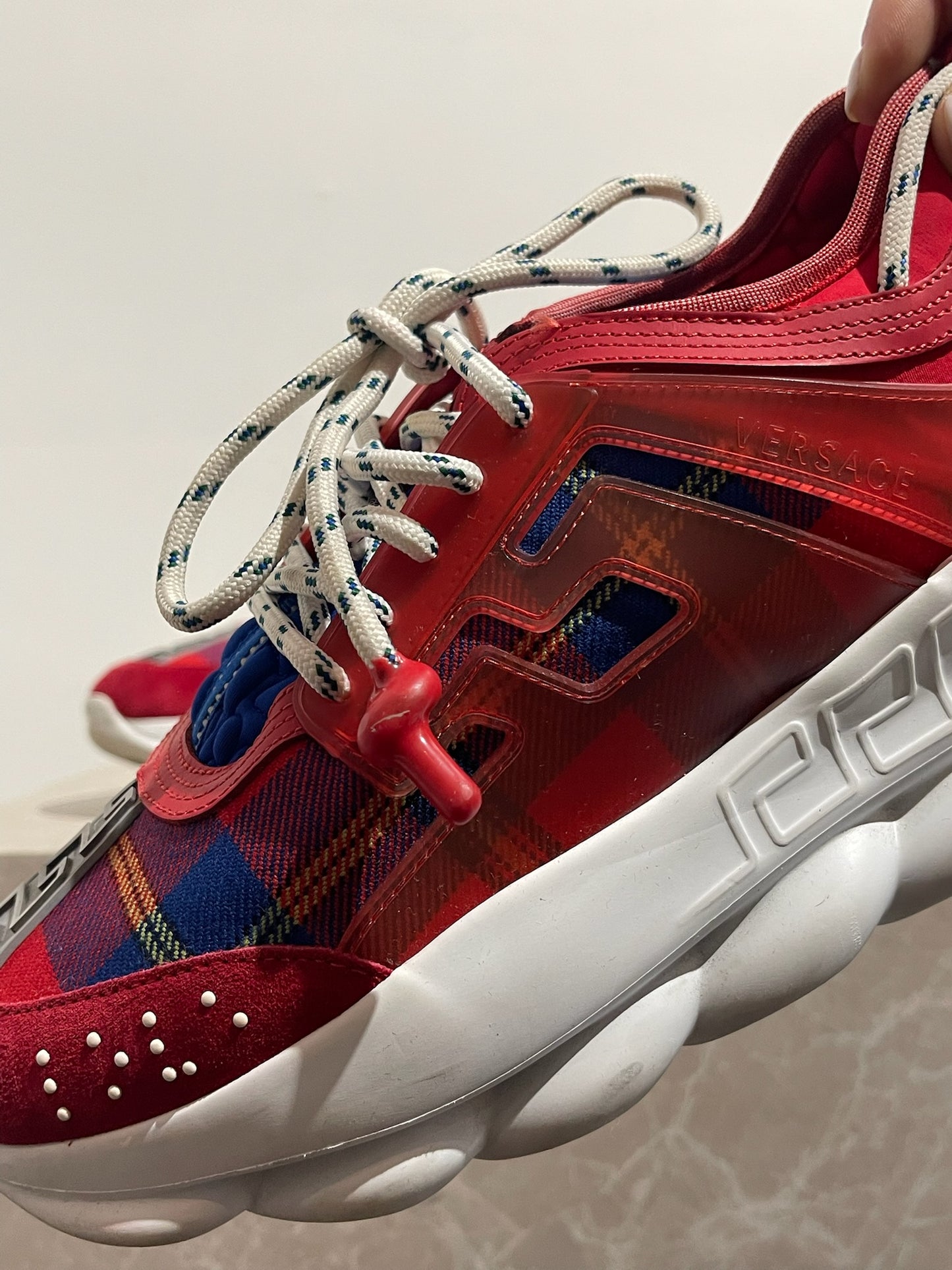 Baskets Versace Chain Reaction T.38