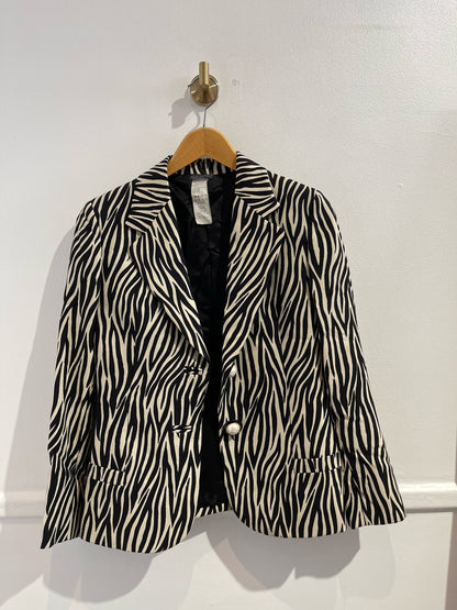 Veste Gianni Versace zèbre T.34