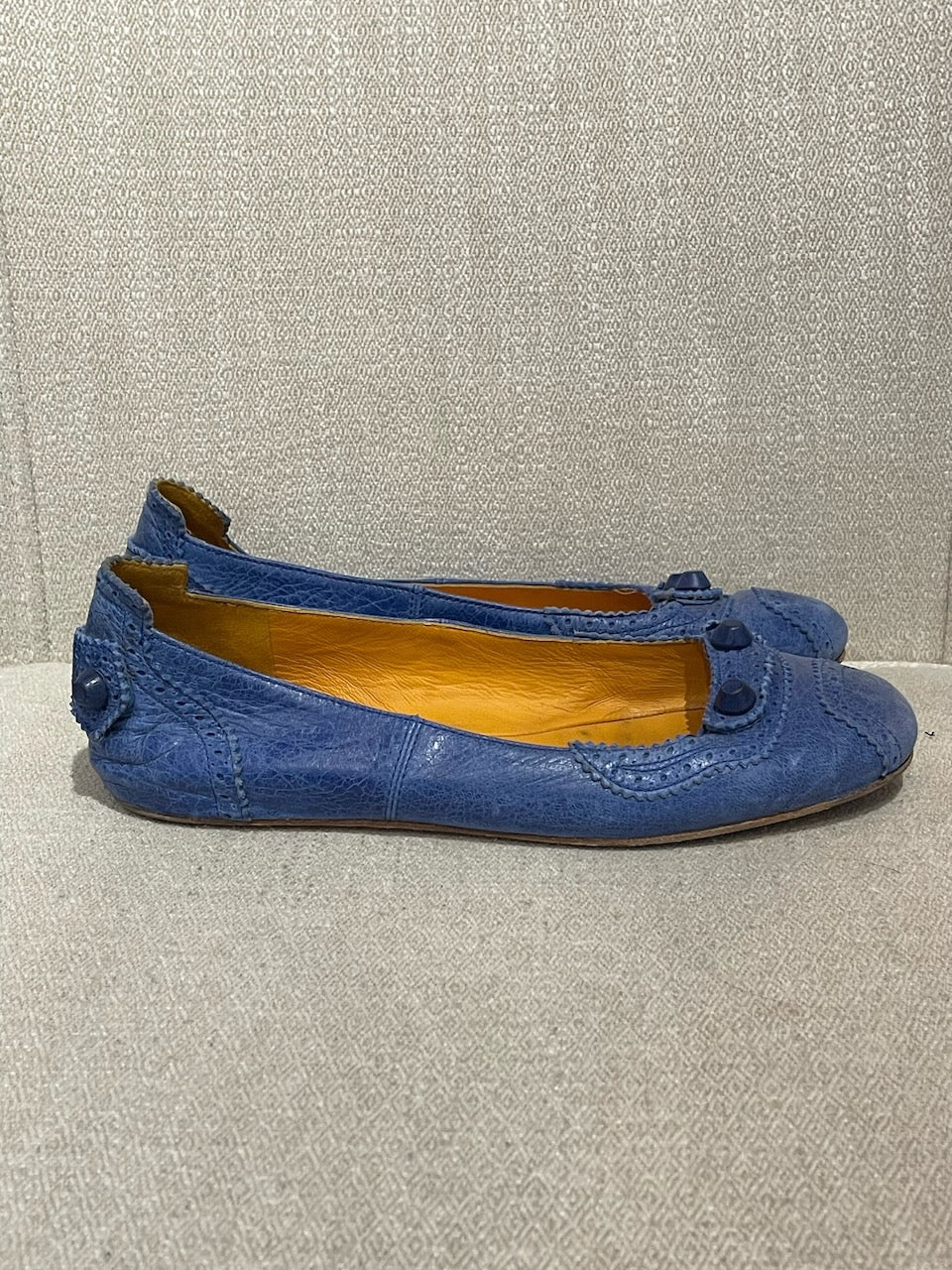 Ballerines Balenciaga bleu T.37