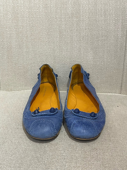 Ballerines Balenciaga bleu T.37