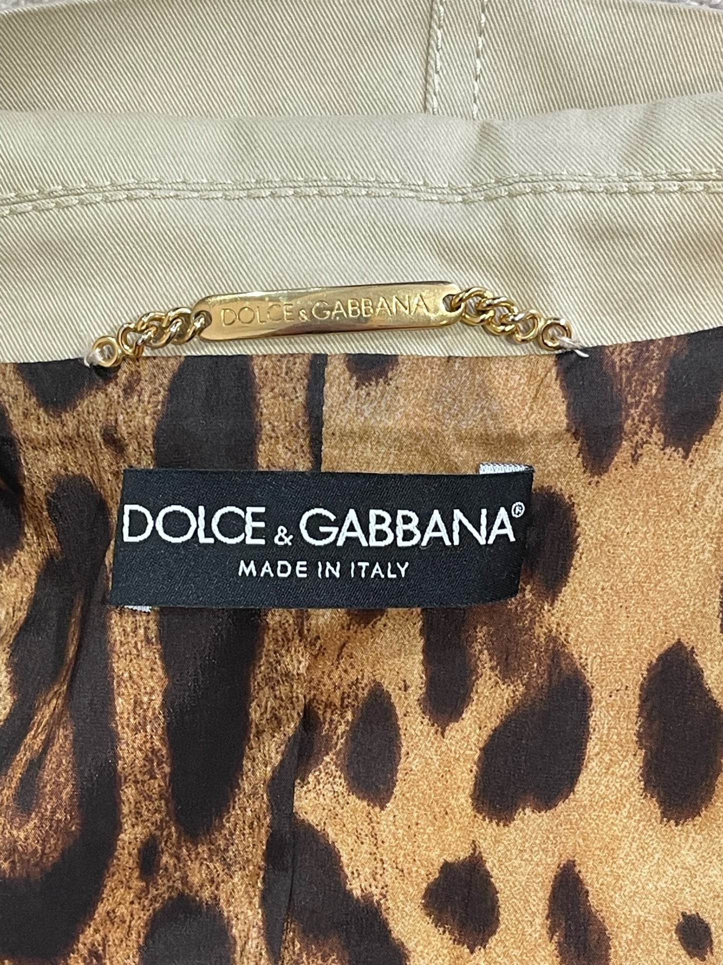 Veste Dolce & Gabbana beige T.36