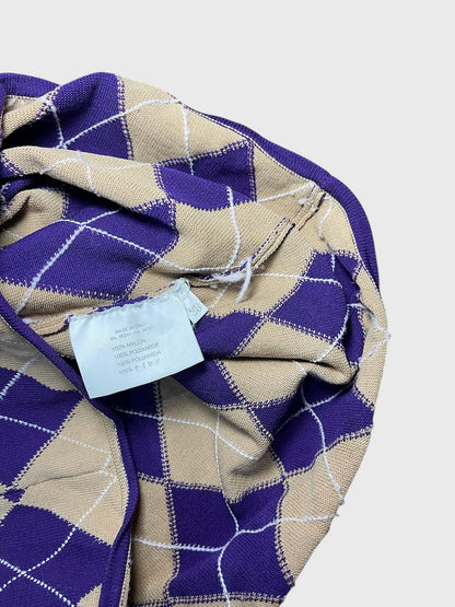 Pull Miu Miu à carreaux T.34