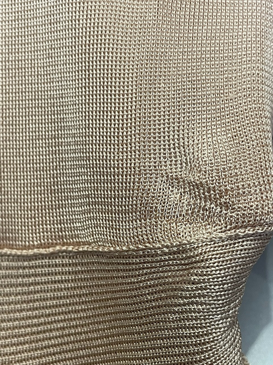 Robe Dior bleu beige T.38