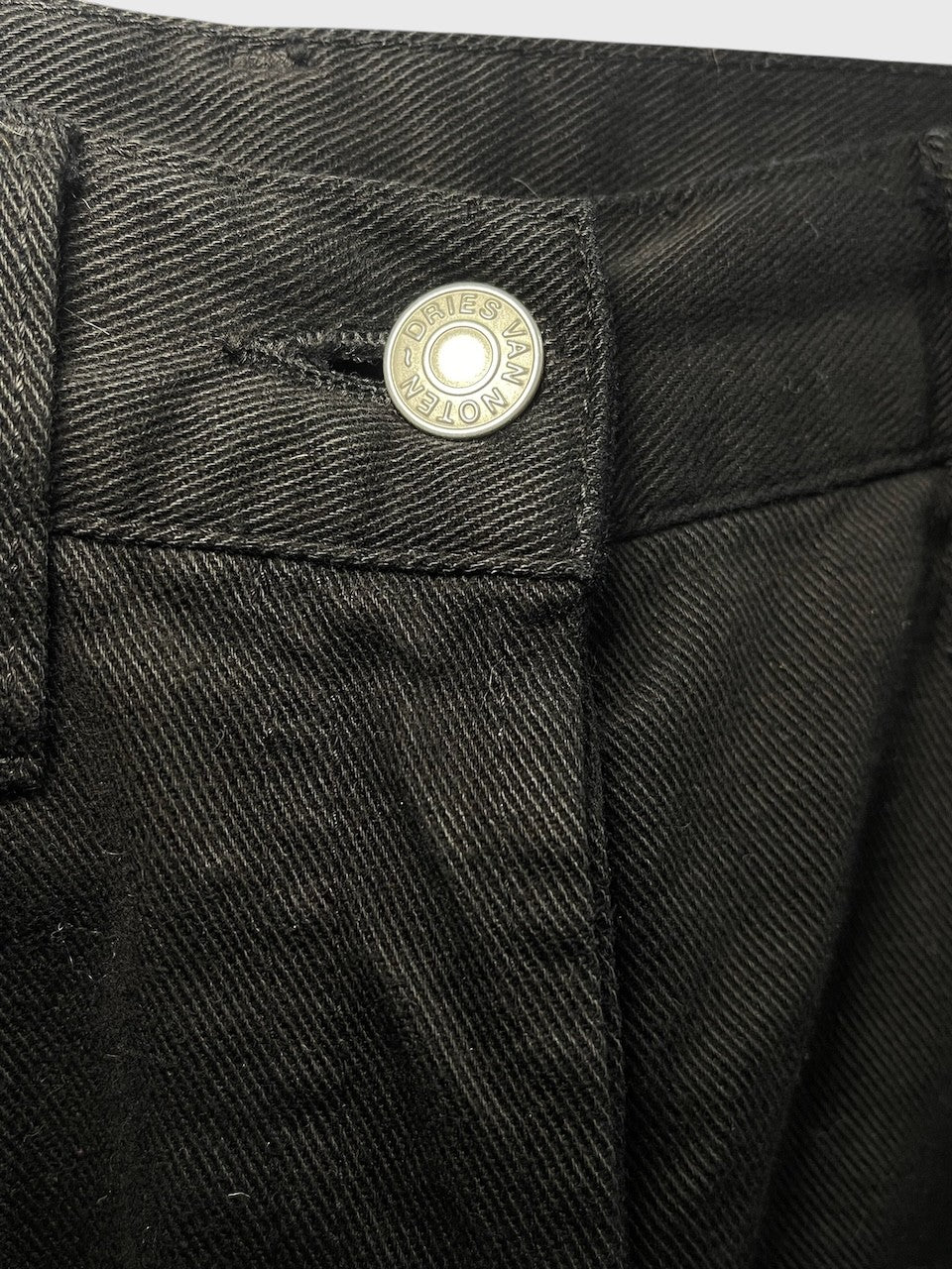 Jeans Dries Van Noten noir T.27