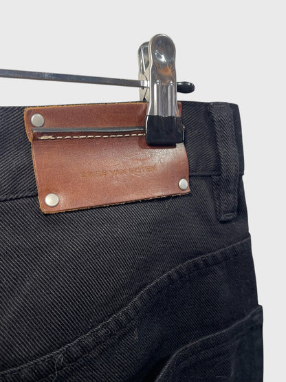 Jeans Dries Van Noten noir T.27