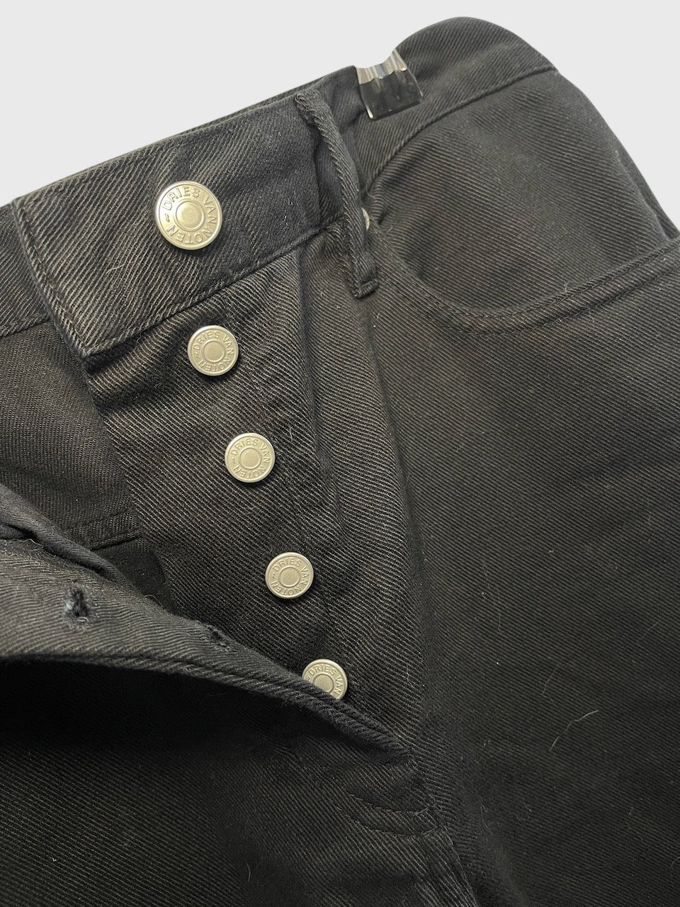 Jeans Dries Van Noten noir T.27