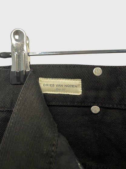 Jeans Dries Van Noten noir T.27