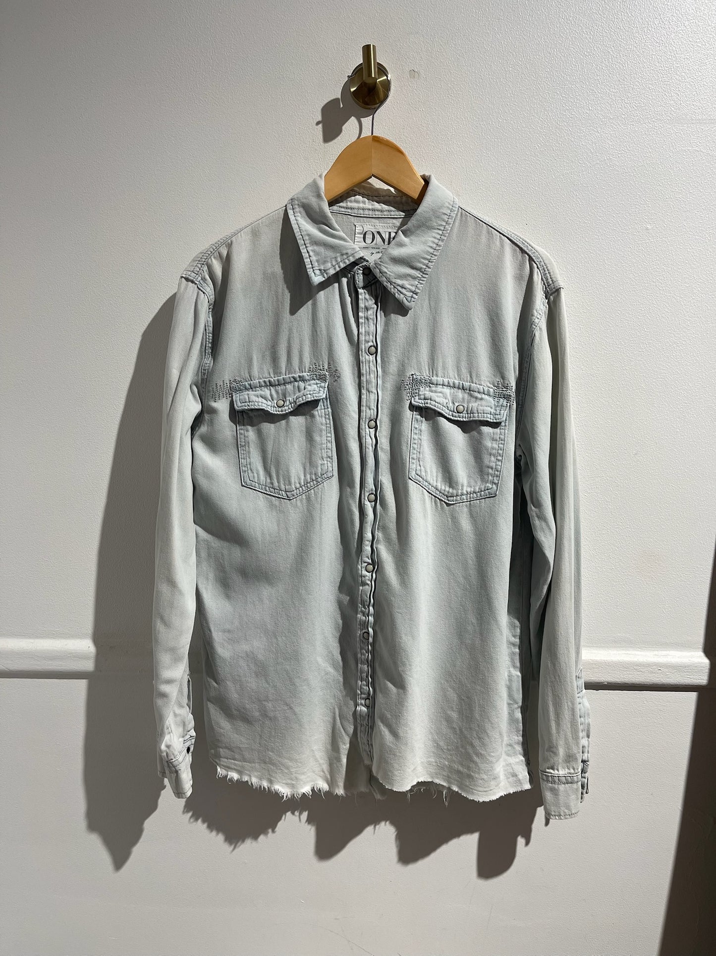 Chemise One Teaspoon en jeans T.XXS