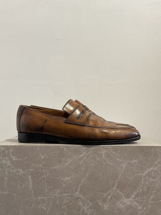 Mocassins Berluti marron T.44,5
