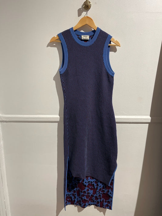 Robe Acne Studios bleue T.XS