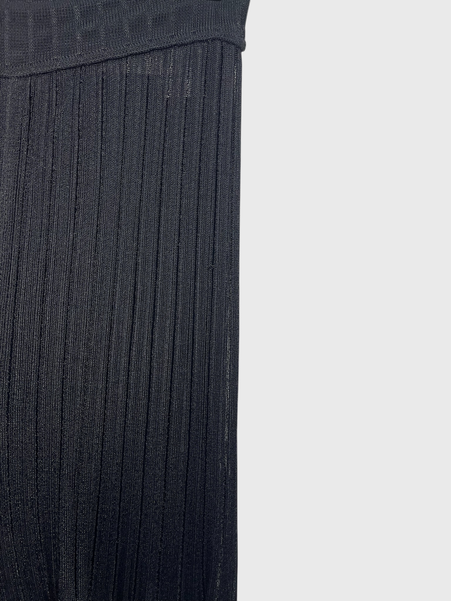 Pantalon Alaia noir T.XS
