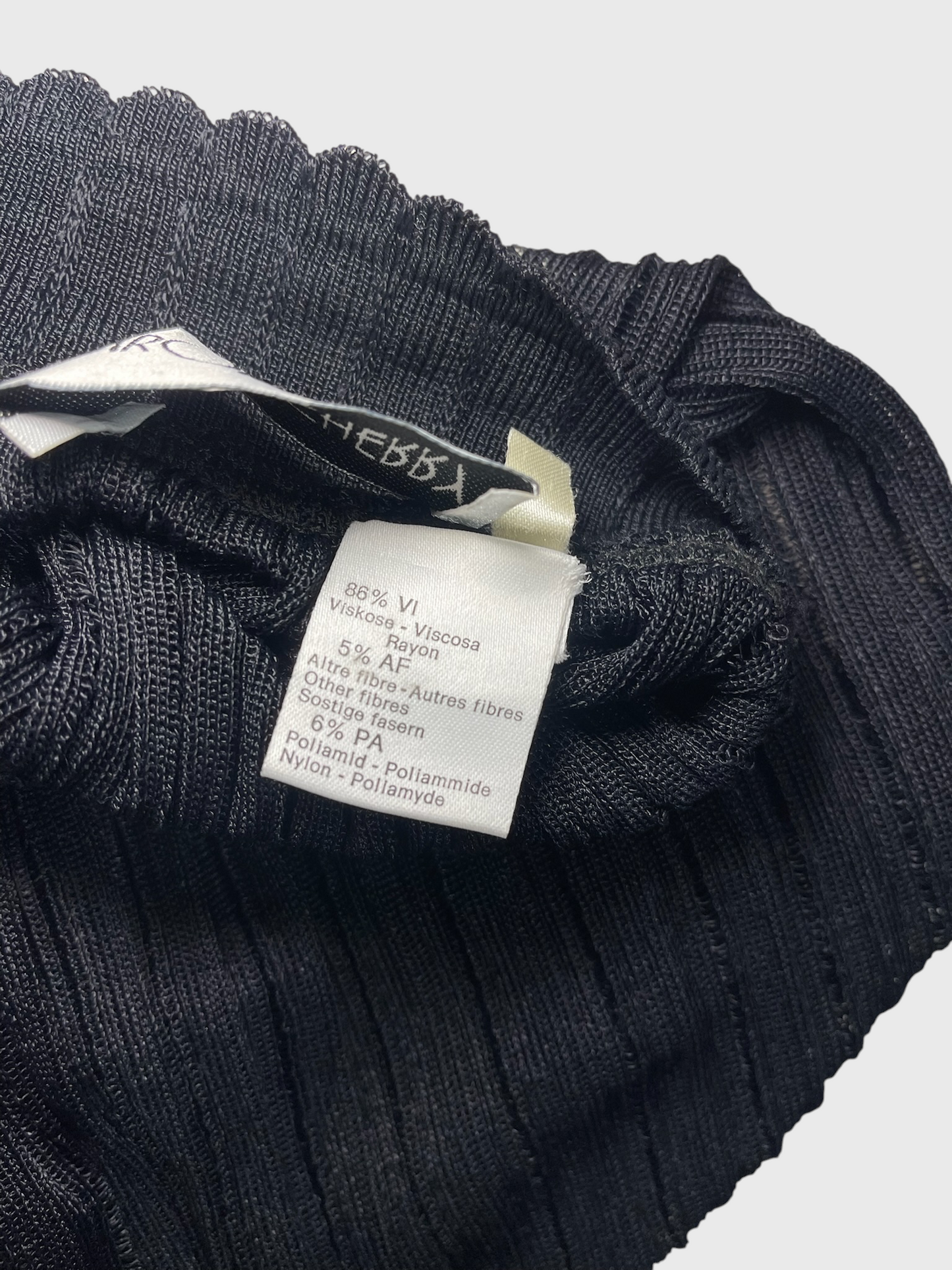 Pantalon Alaia noir T.XS
