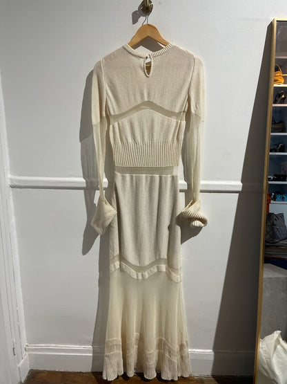 Robe Alexander Mcqueen beige T.M