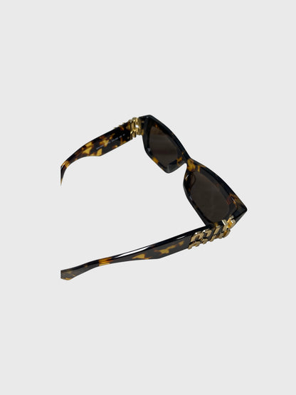 Lunettes de soleil Miu Miu en écaille