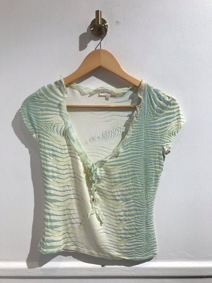 Top Roberto Cavalli vert T.S