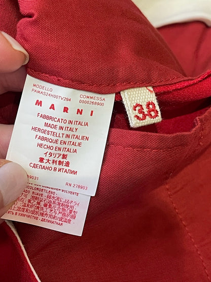 Pantalon Marni rouge T.34