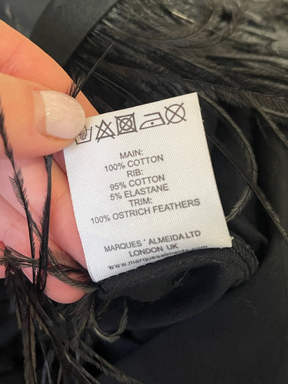 Robe Marques Almeida noire T.L
