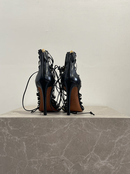 Sandales Alaia noires T.36 NEUVES