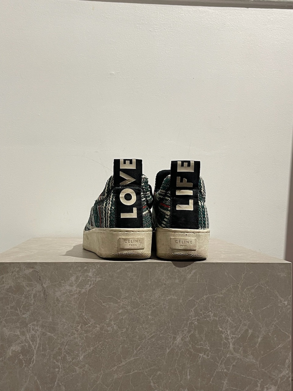 Baskets Celine vertes T.37