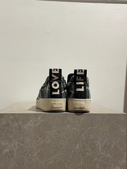 Baskets Celine vertes T.37