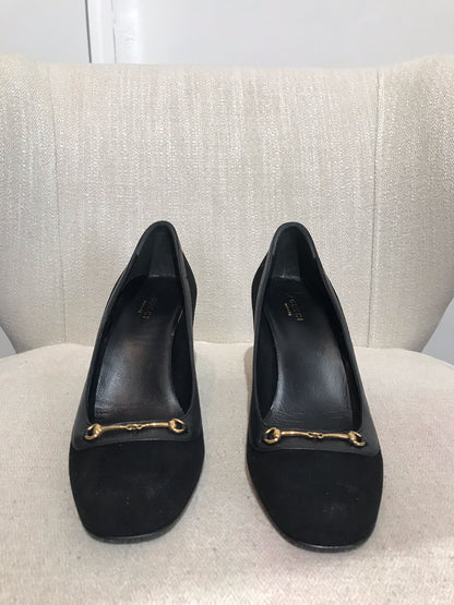 Escarpins Gucci noirs T.38,5