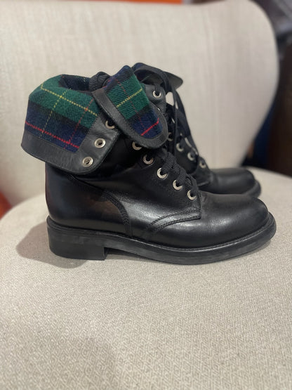 Bottes Chanel noires T.37,5