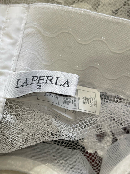 Corset La Perla blanc T.2