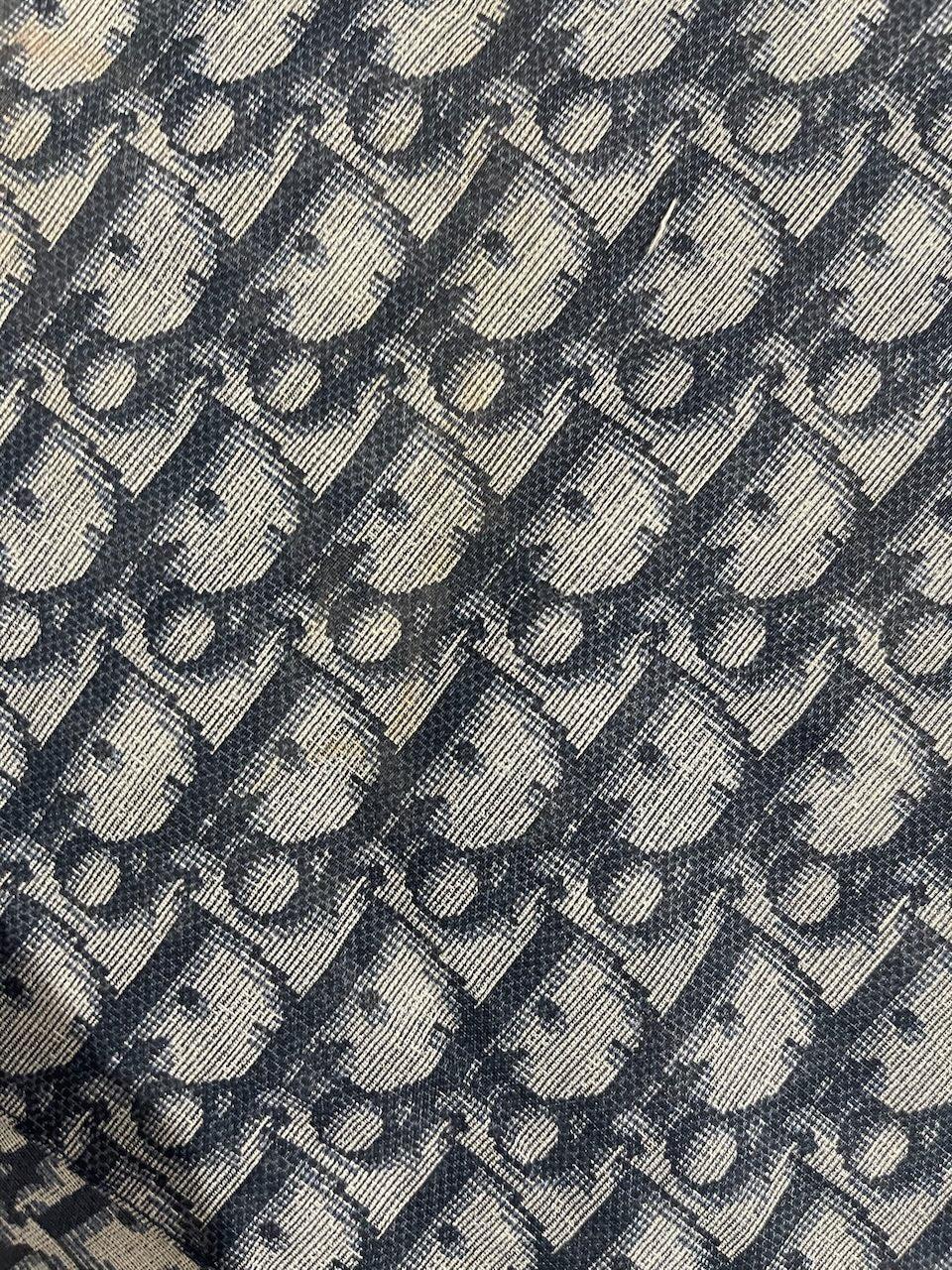 Foulard Dior oblique bleu