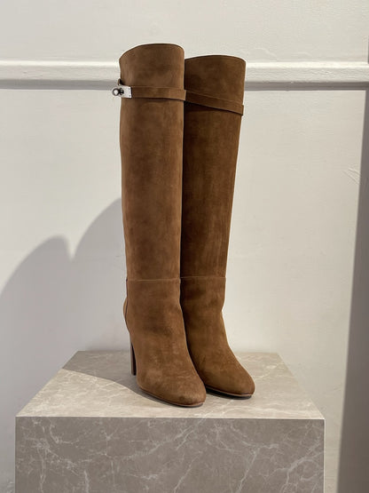 Bottes Hermès camel T.39 NEUVES
