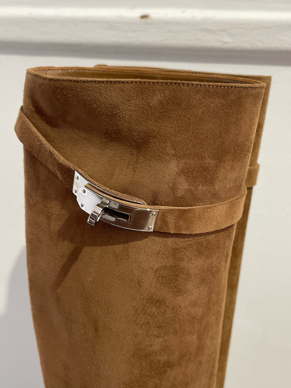 Bottes Hermès camel T.39 NEUVES