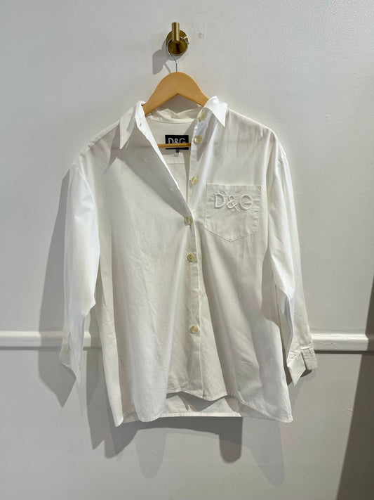 Chemise Dolce & Gabbana blanche T.34