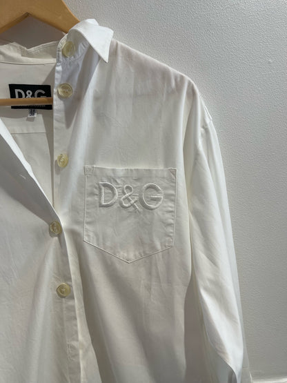 Chemise Dolce & Gabbana blanche T.34