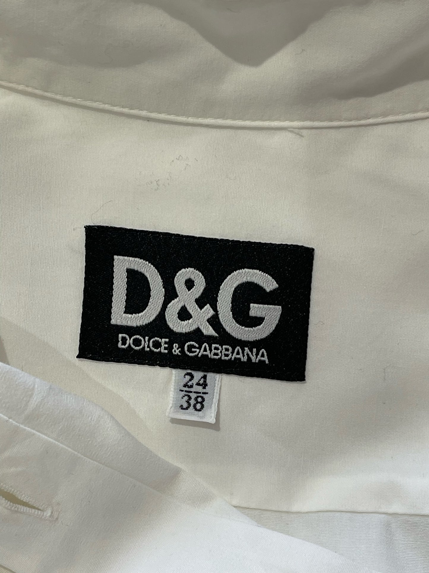 Chemise Dolce & Gabbana blanche T.34