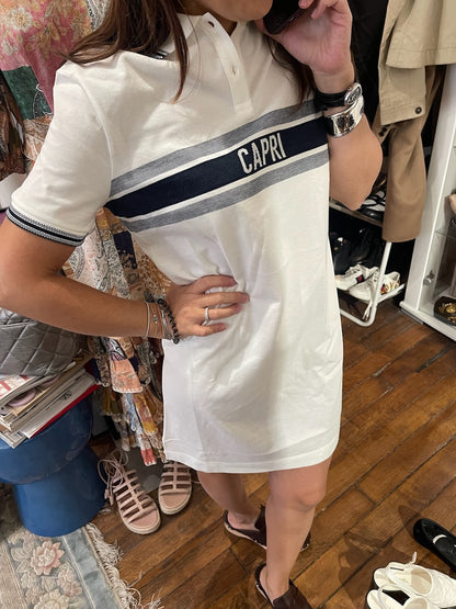 Robe Dior Capri blanche T.S