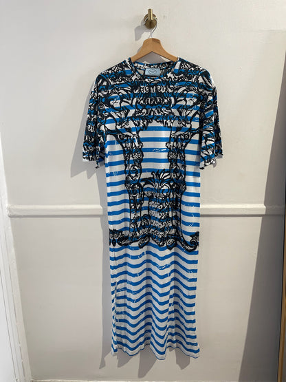 Robe Prada bleue T.XS