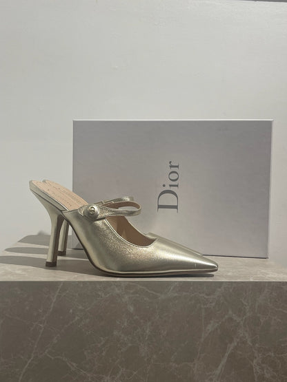 Escarpins Dior dorés T.37 NEUFS