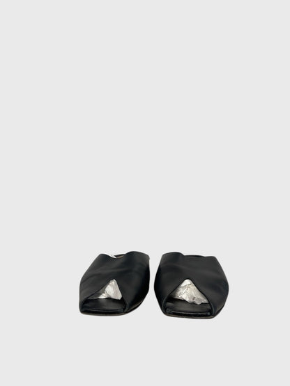 Mules Alaia Spike noires T.38